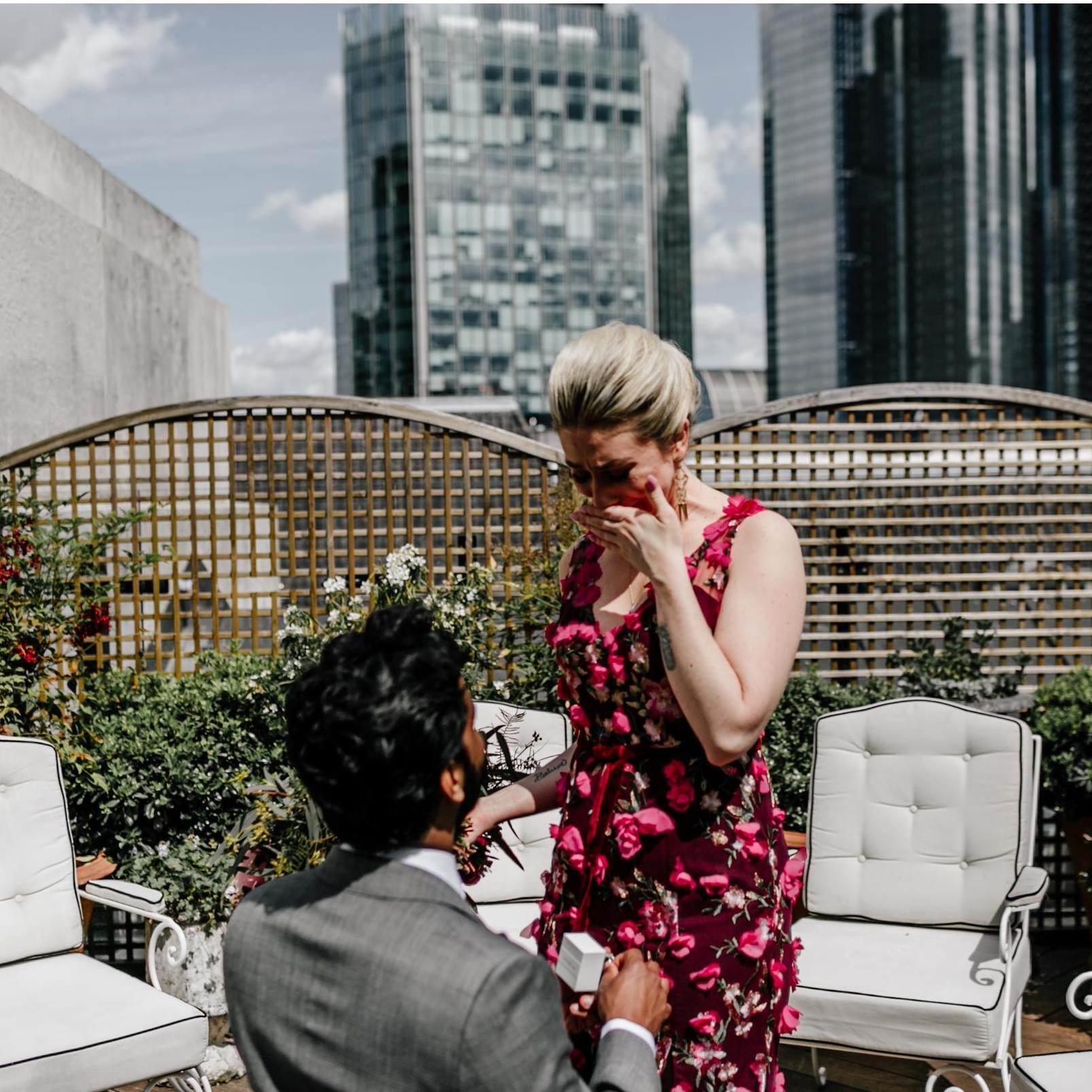 The secret proposal.
