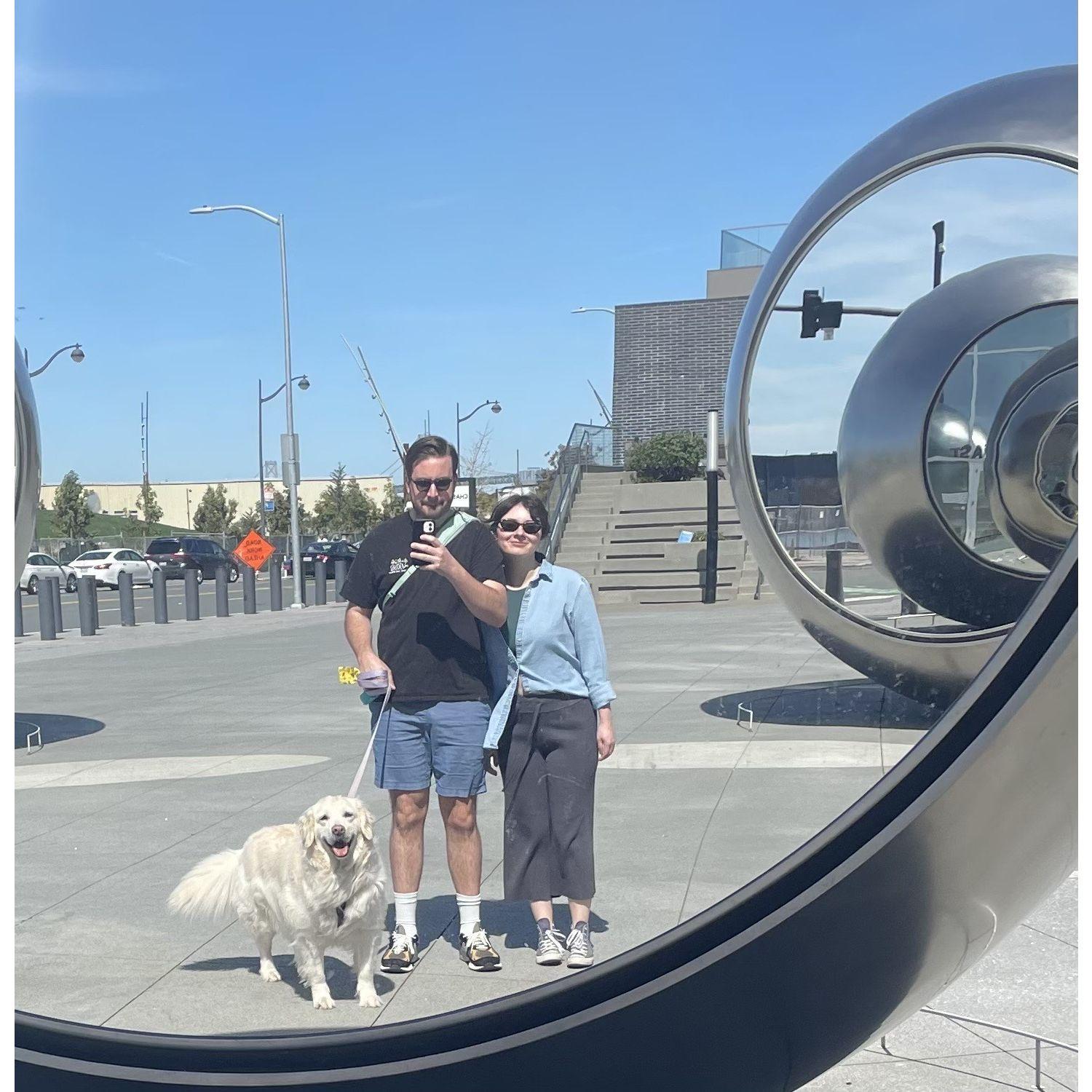 Last family picture in SF! 2024