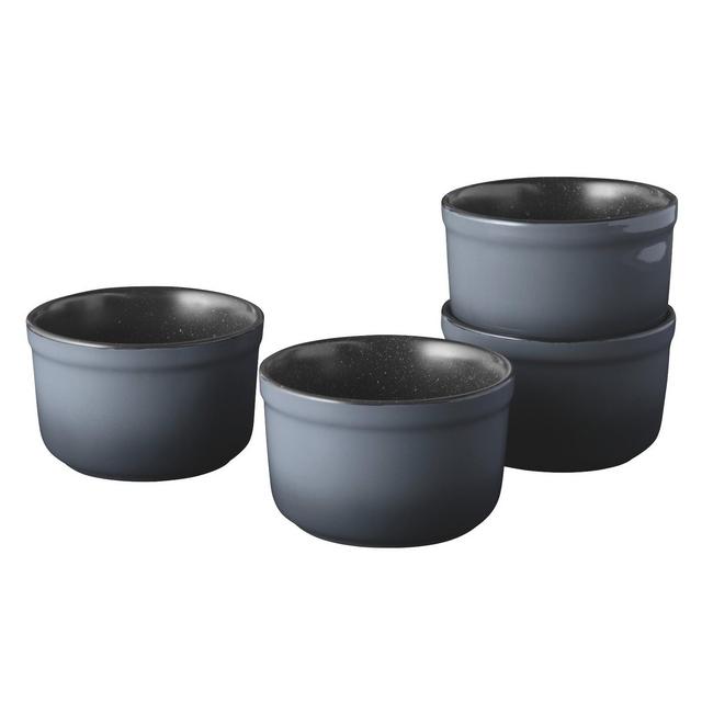 BergHOFF Gem 4" Stoneware Ramekin Set 0.42 Qt, Set of 4