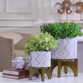 Contemporary Ceramic Planter