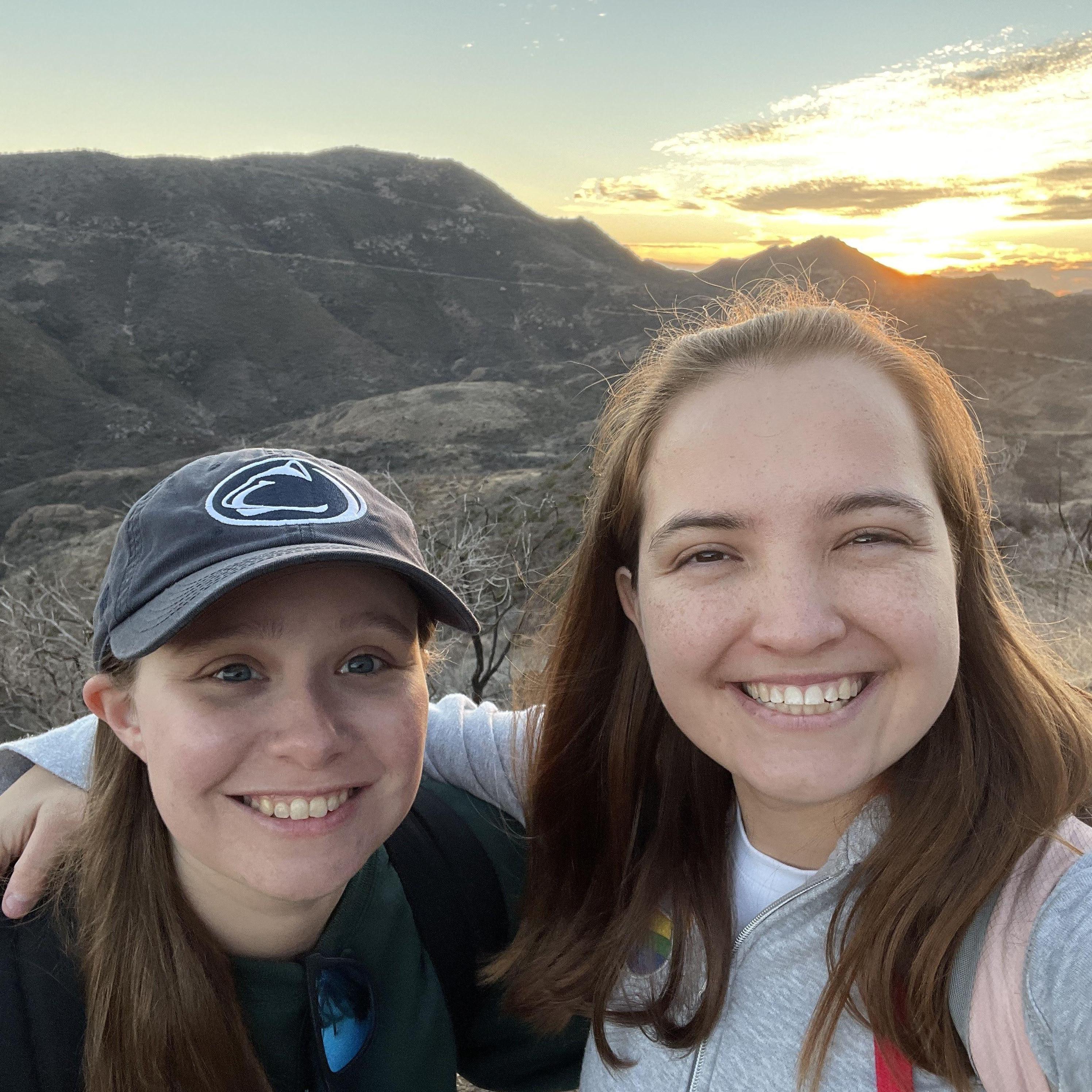 Pretty sunrise in the Santa Monica Mountains!