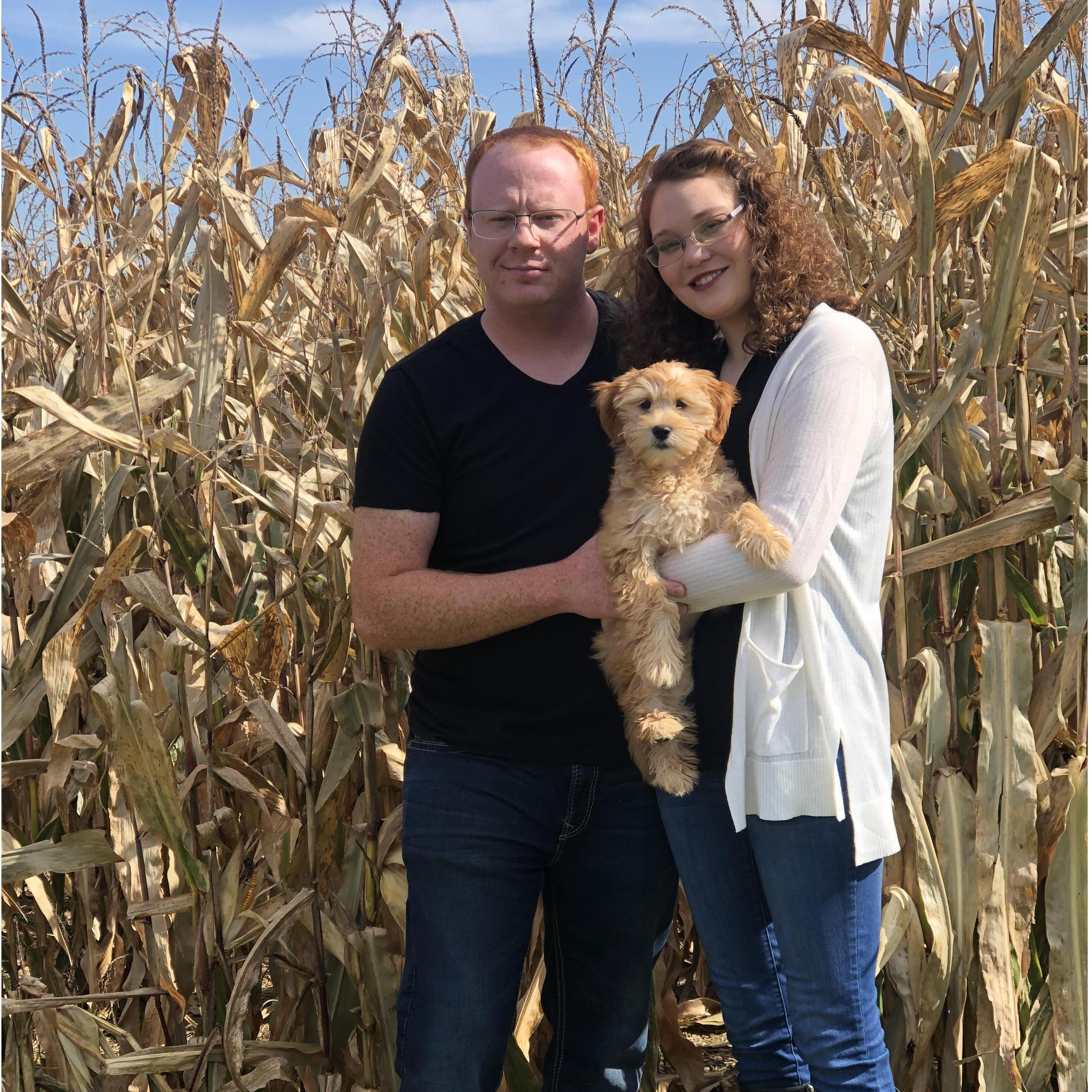 Family photos in Fall 2019