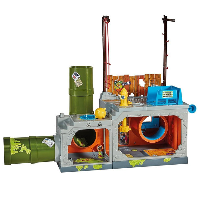 Teenage Mutant Ninja Turtles Classic Sewer Playset by Playmates Toys – Amazon Exclusive