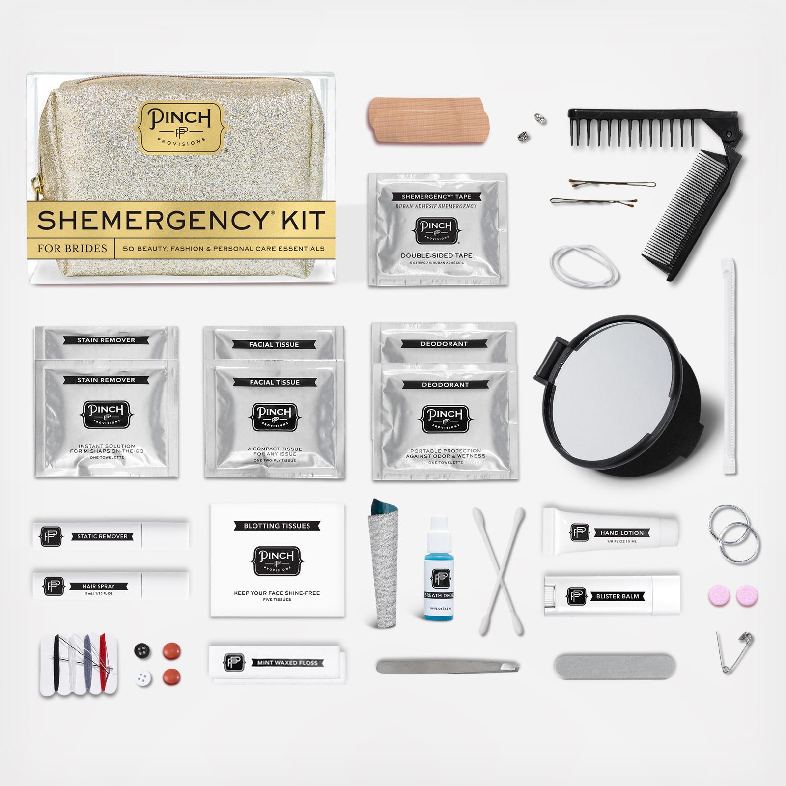 Pinch Provisions, Shemergency 50-Piece Bride Kit | Zola