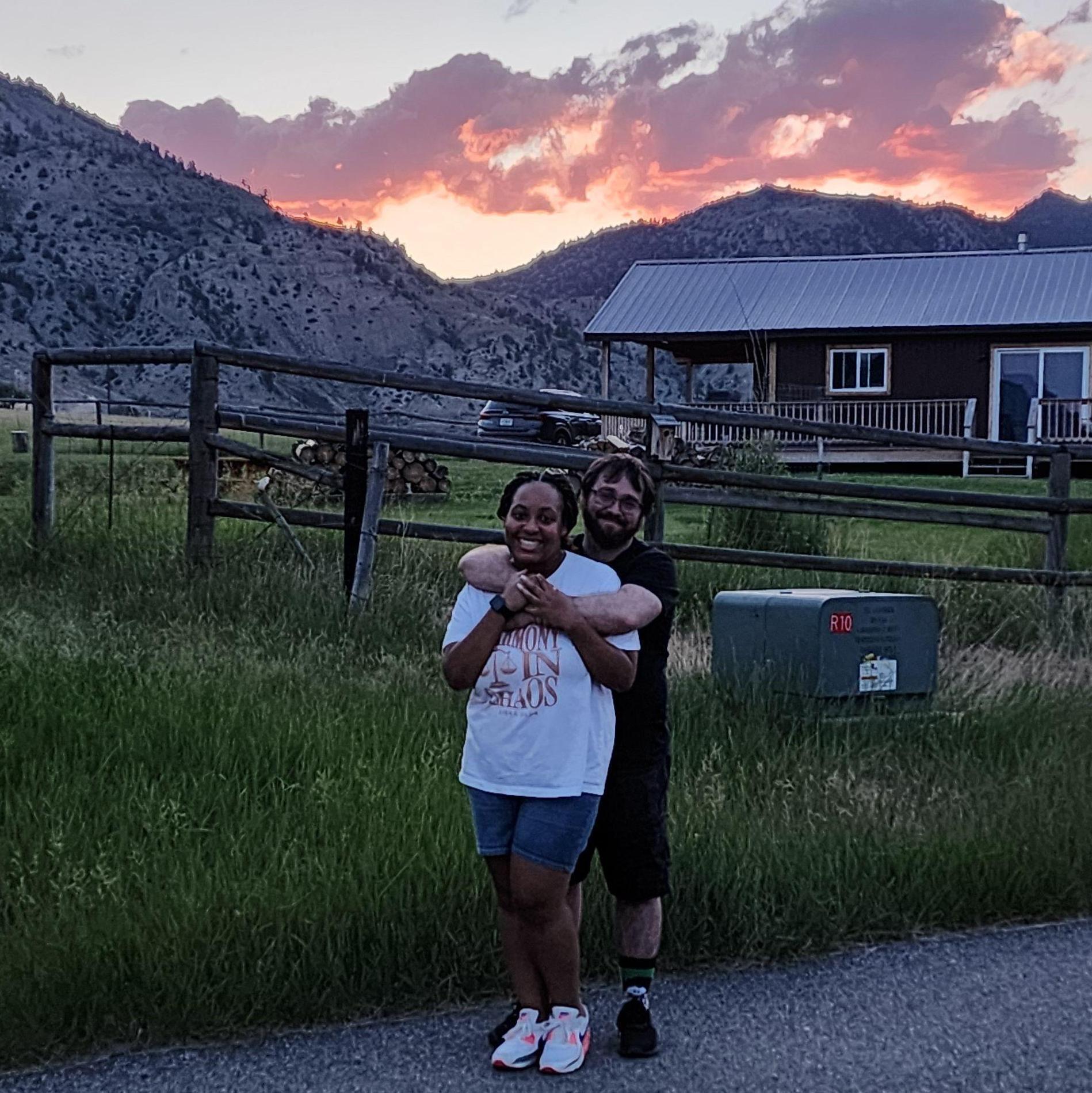 Golden Hour in Yellowstone