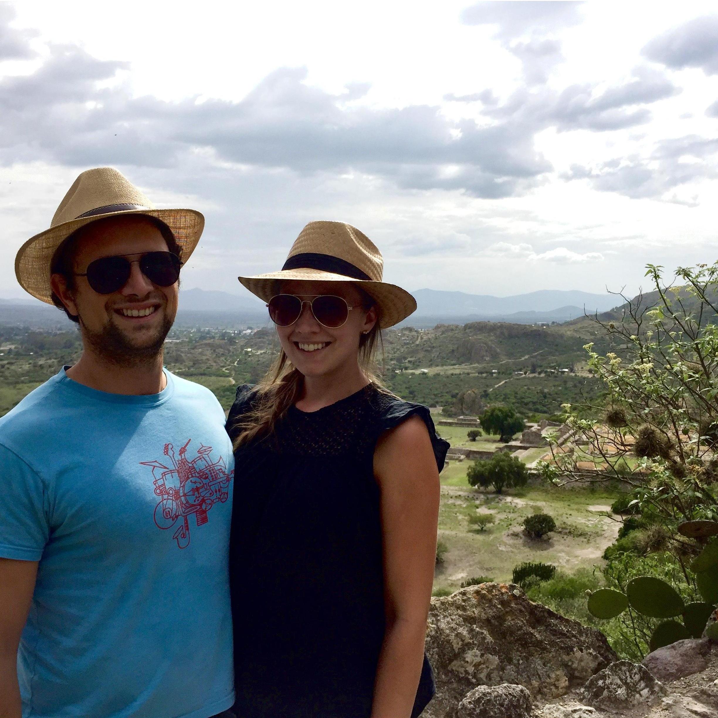 On the day Abe proposed, we had spent the day touring ruins outside of Oaxaca before treating ourselves to a fancy dinner.