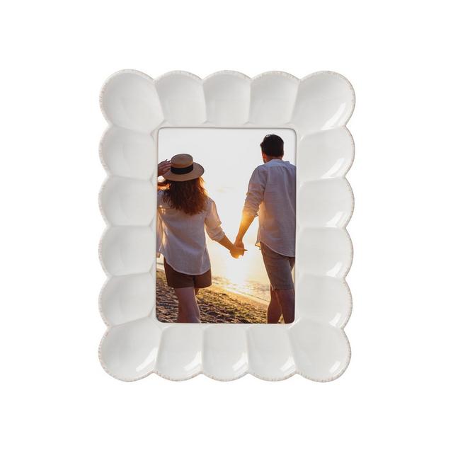 Lenox French Perle Scallop Frame, 5" x 7"