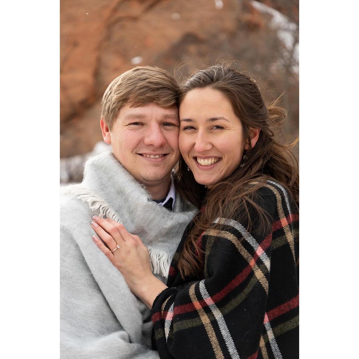 Us being more happy and more cold :)