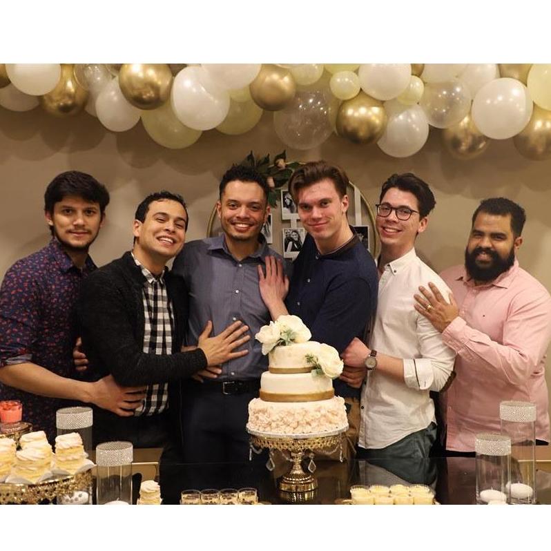 Danilo's groomsmen