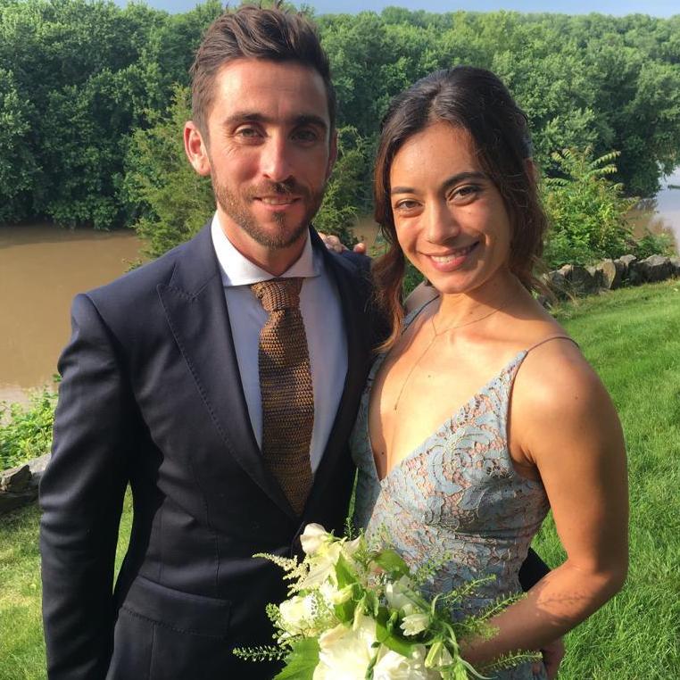 Celebrating Fran and Eddie's wedding in Virginia, May 2017