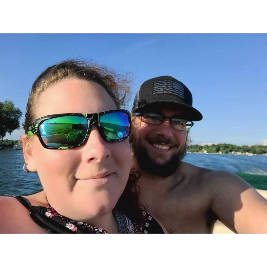 First trip on the water together