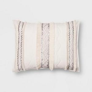 White Moroccan Wedding Sham - Opalhouse™