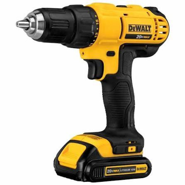 DeWalt 20V MAX Cordless Brushed 2 Tool Compact Drill and Impact Driver Kit
