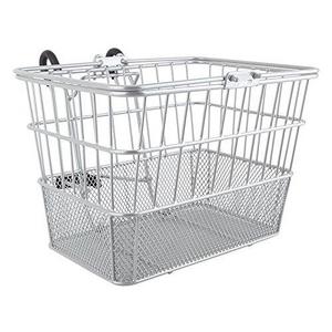 Bicycle Basket, Silver