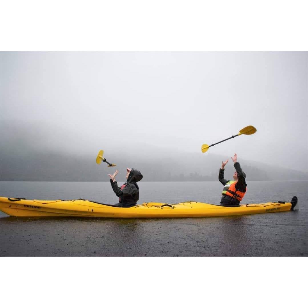 Cannoing on a Glaciated Lake..the most miserable day!