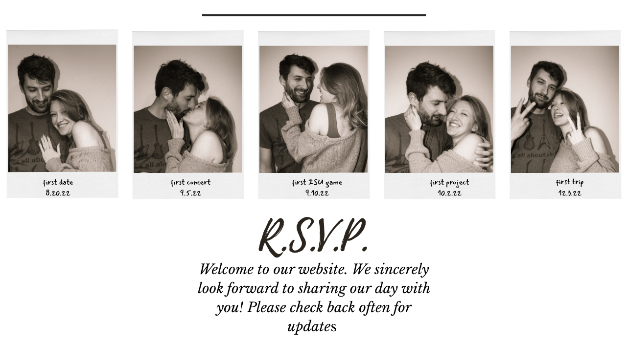 The Wedding Website of Matisse Makohoniuk and Michael Fear