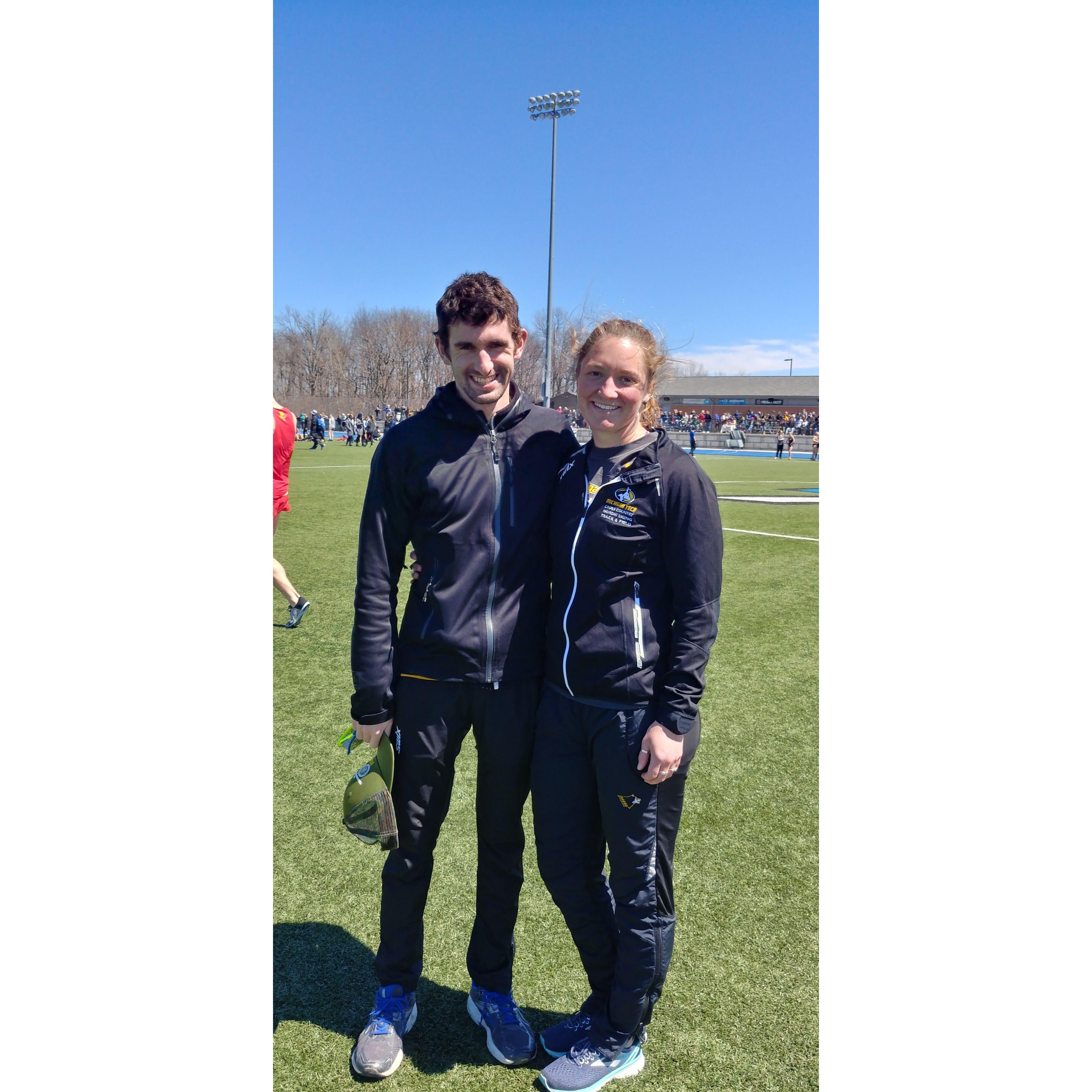 College track meet