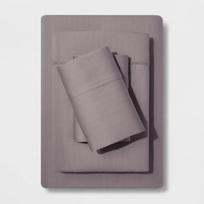 King 500 Thread Count Tri-Ease Herringbone Sheet Set Gray - Project 62™ + Nate Berkus™