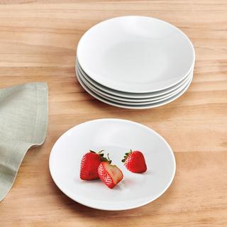 Everyday Coupe Appetizer Plates, Set of 6