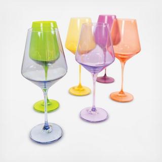 Estelle Stemware Wine Glass, Set of 6