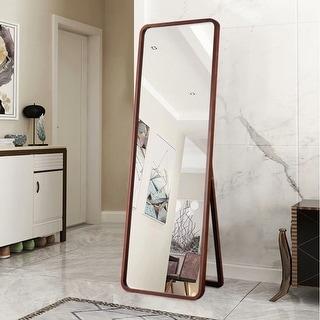 Modern Full-Length Floor Mirror Leaning Bedroom/Living Room