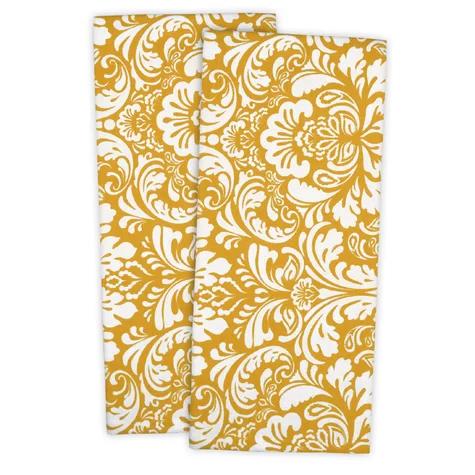 Damask Dishtowel (Set of 2)