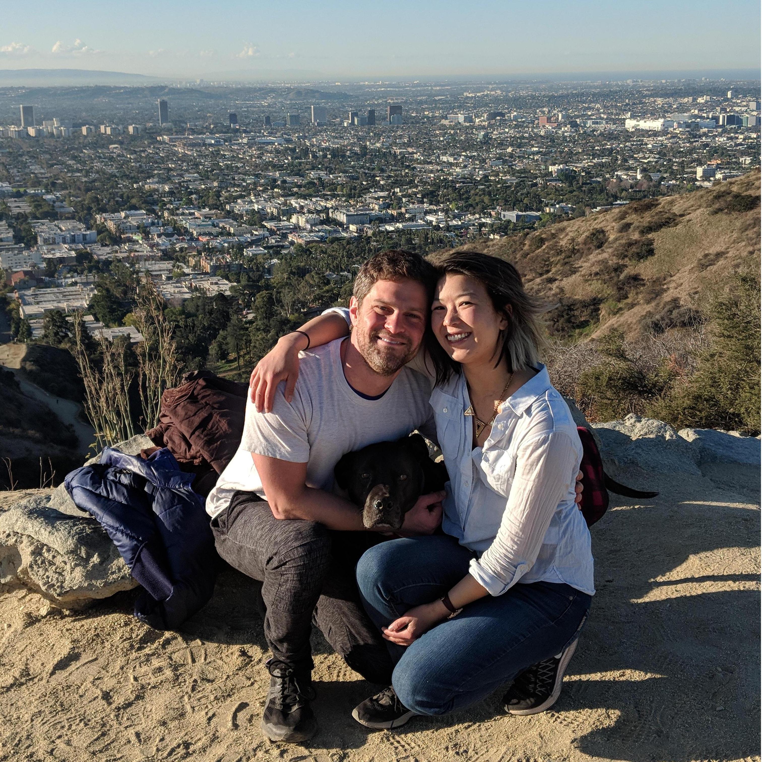 MIKE: Let's go on a 6am hike up Runyon Canyon before we go to work! LALA: Let's run! MIKE: No. MOGLI: Ok, I like walks.