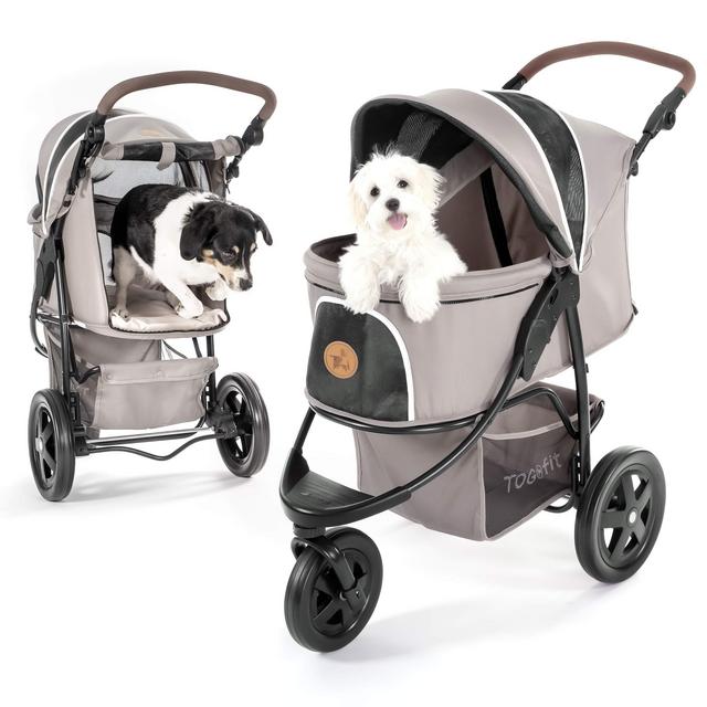Amazon - Hauck TOGfit Pet Roadster (Gray)