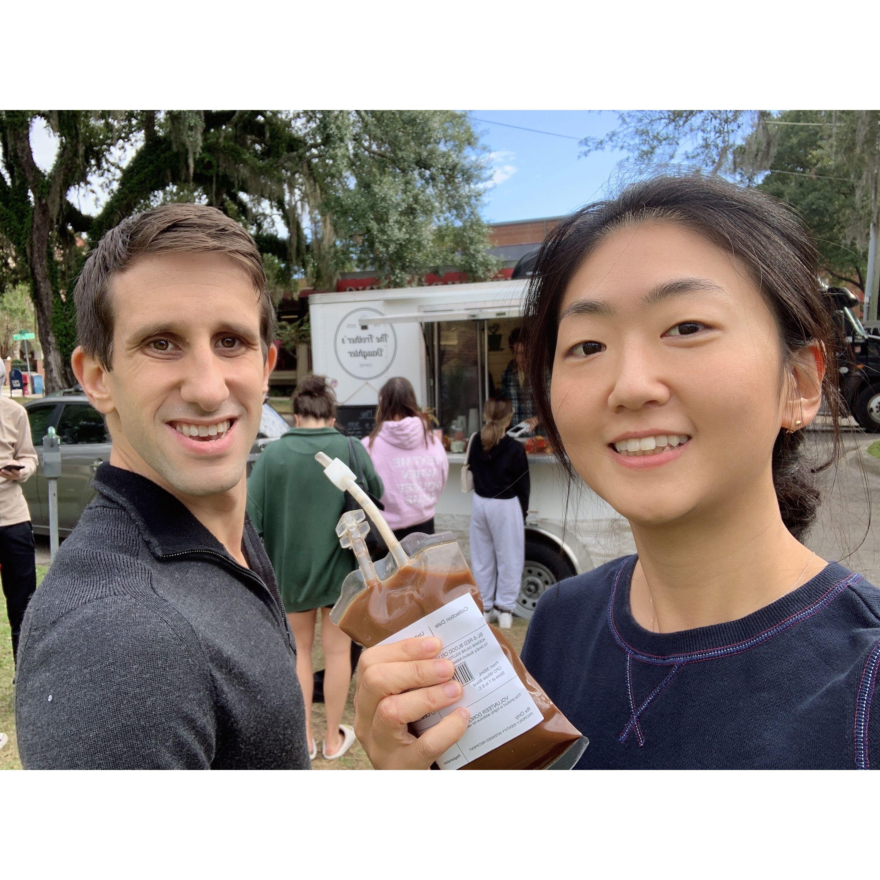 our favorite coffee truck during Halloween