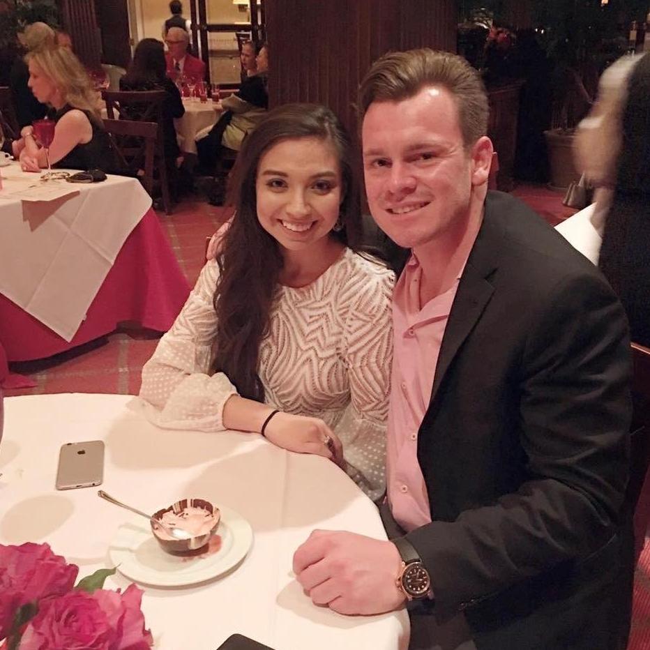 Brennan made it official on Valentine's Day!