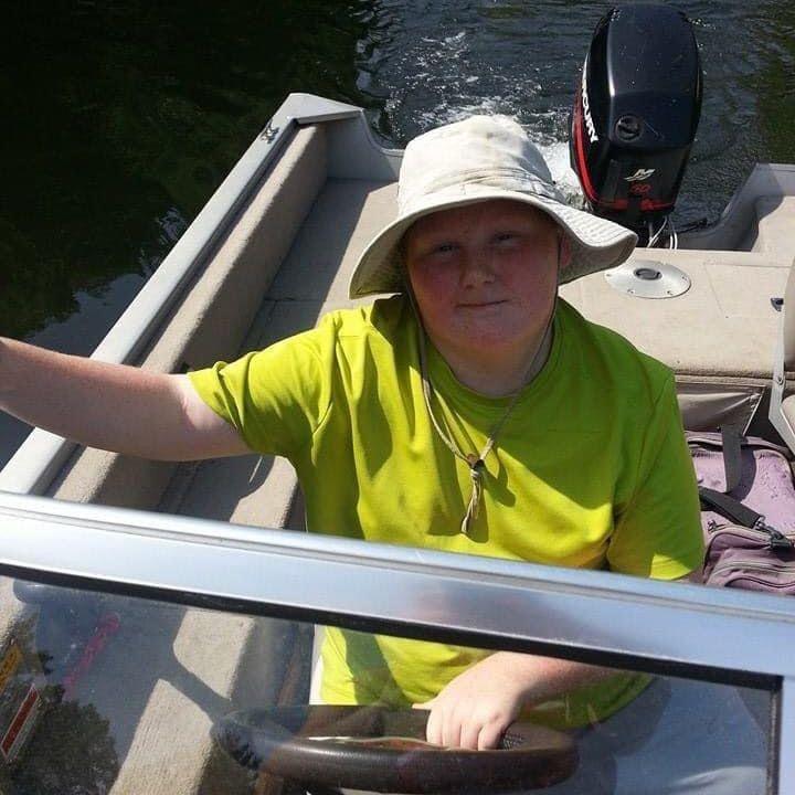 Fishing day.