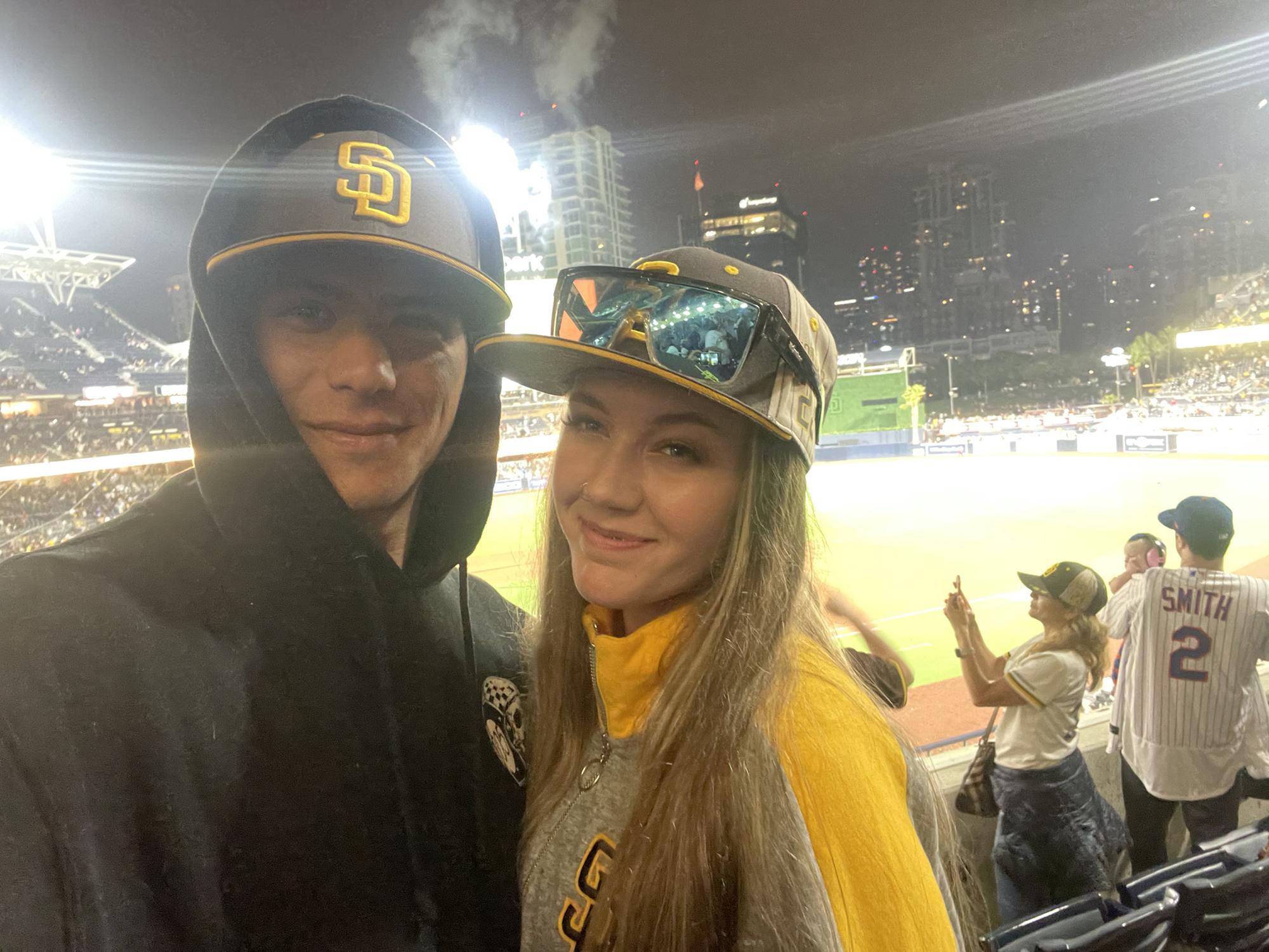 First padres game, one of Raigan’s favorite dates! Padres won 13-2 against the Mets!