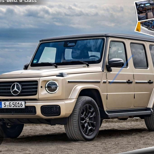G-Wagon for Dusty to chauffeur Hunny to town. :)