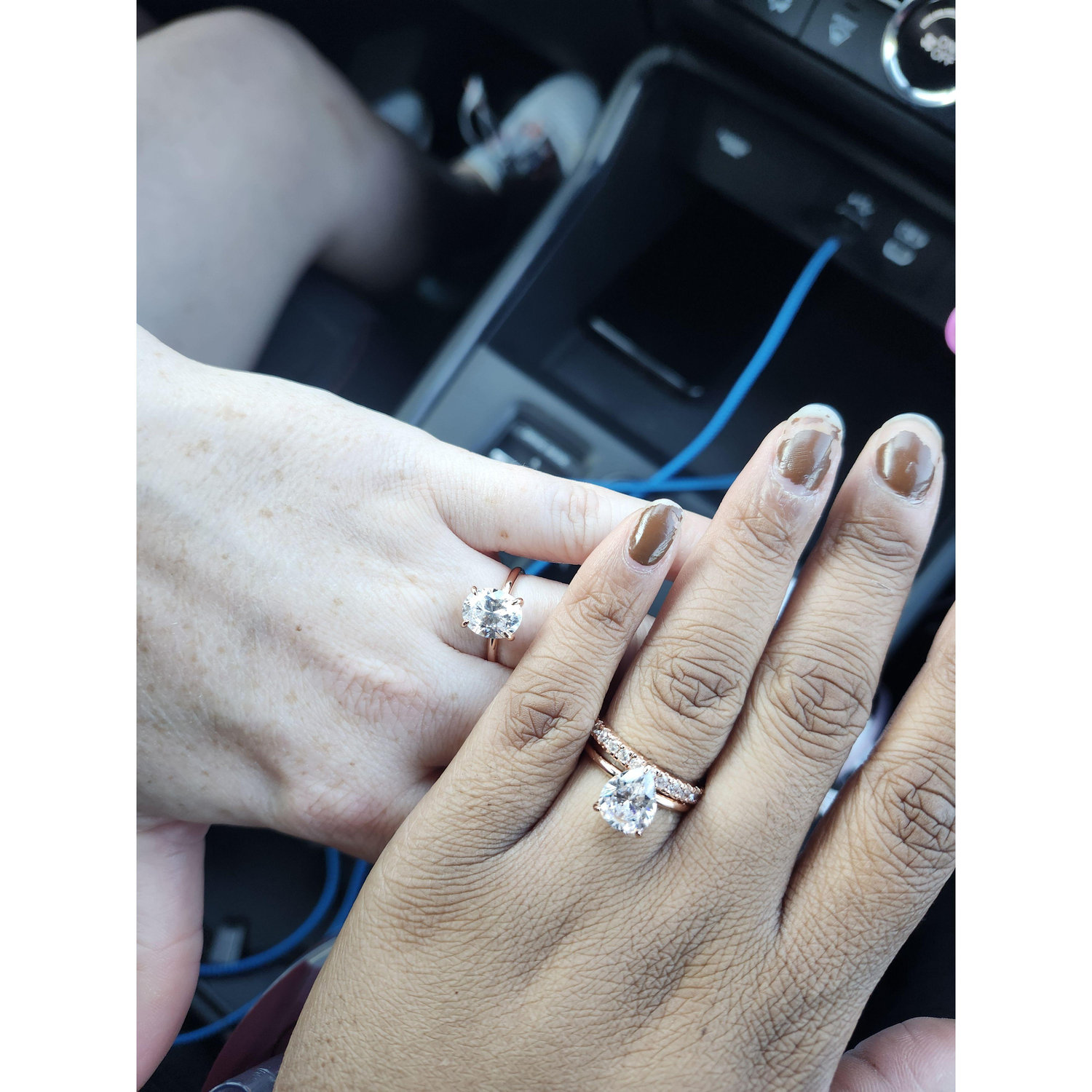 Our rings!
