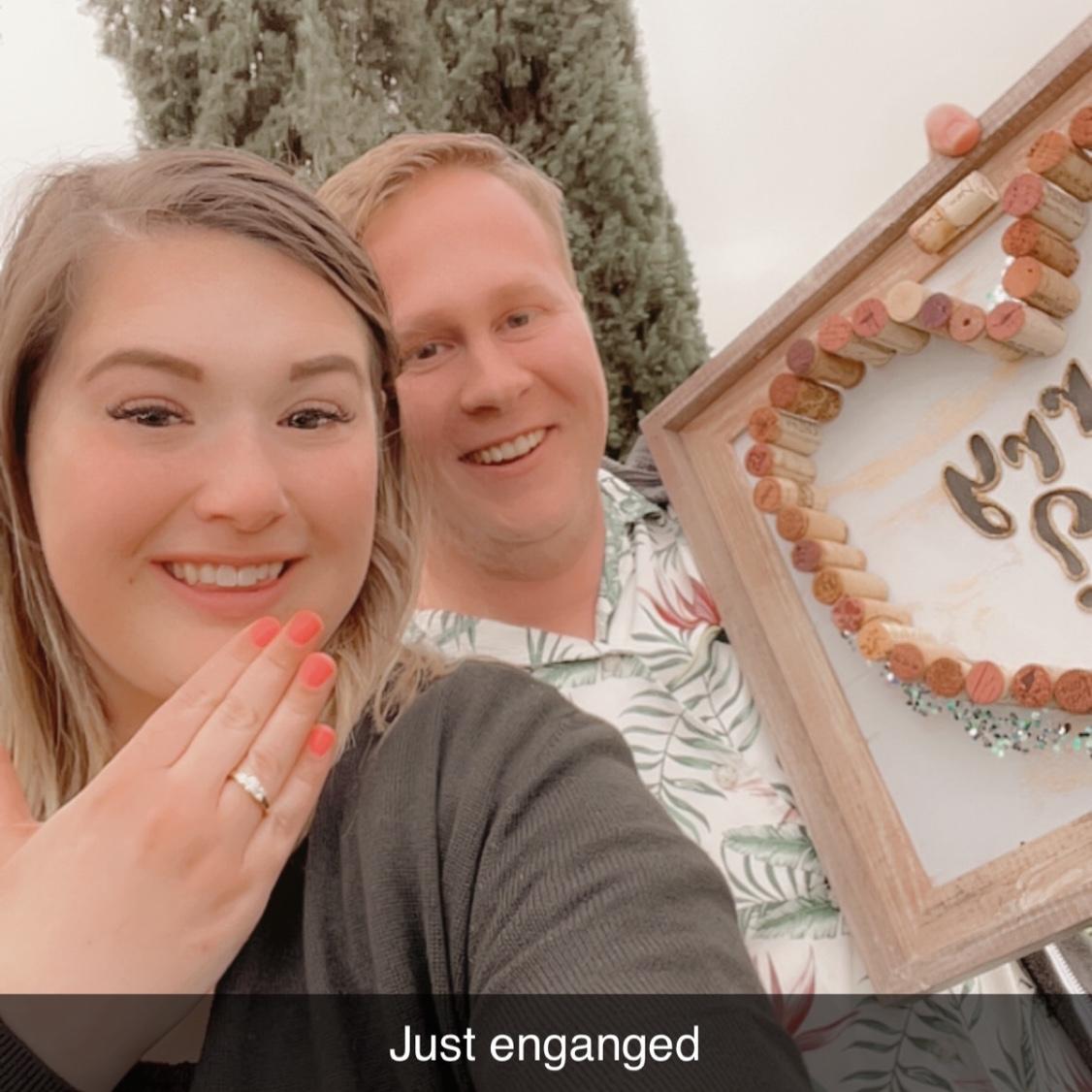 Just engaged ❤️