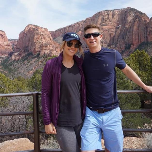 Our first trip out to Utah and our first trip together!