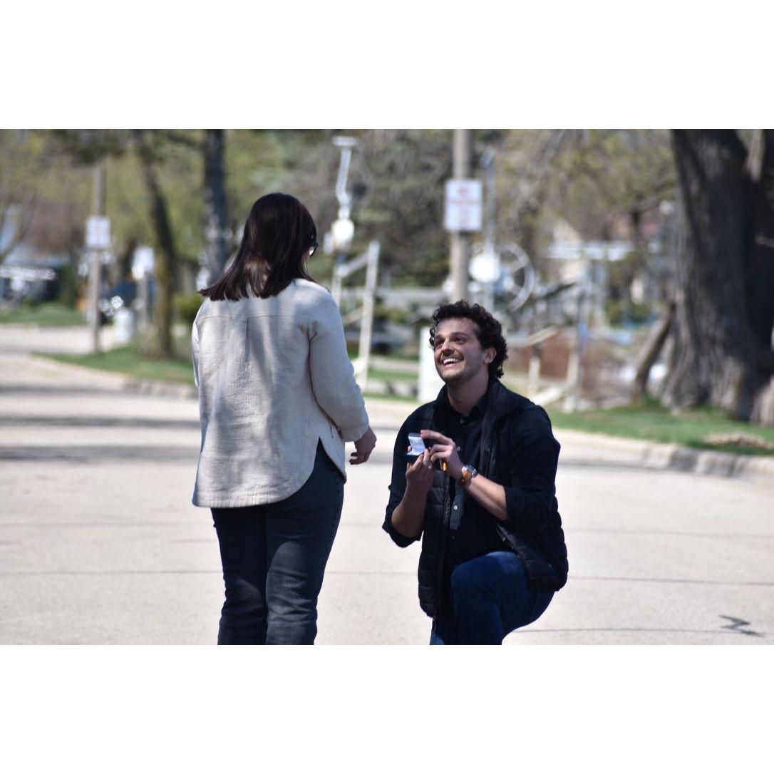 Proposal in Madison! April 21, 2023