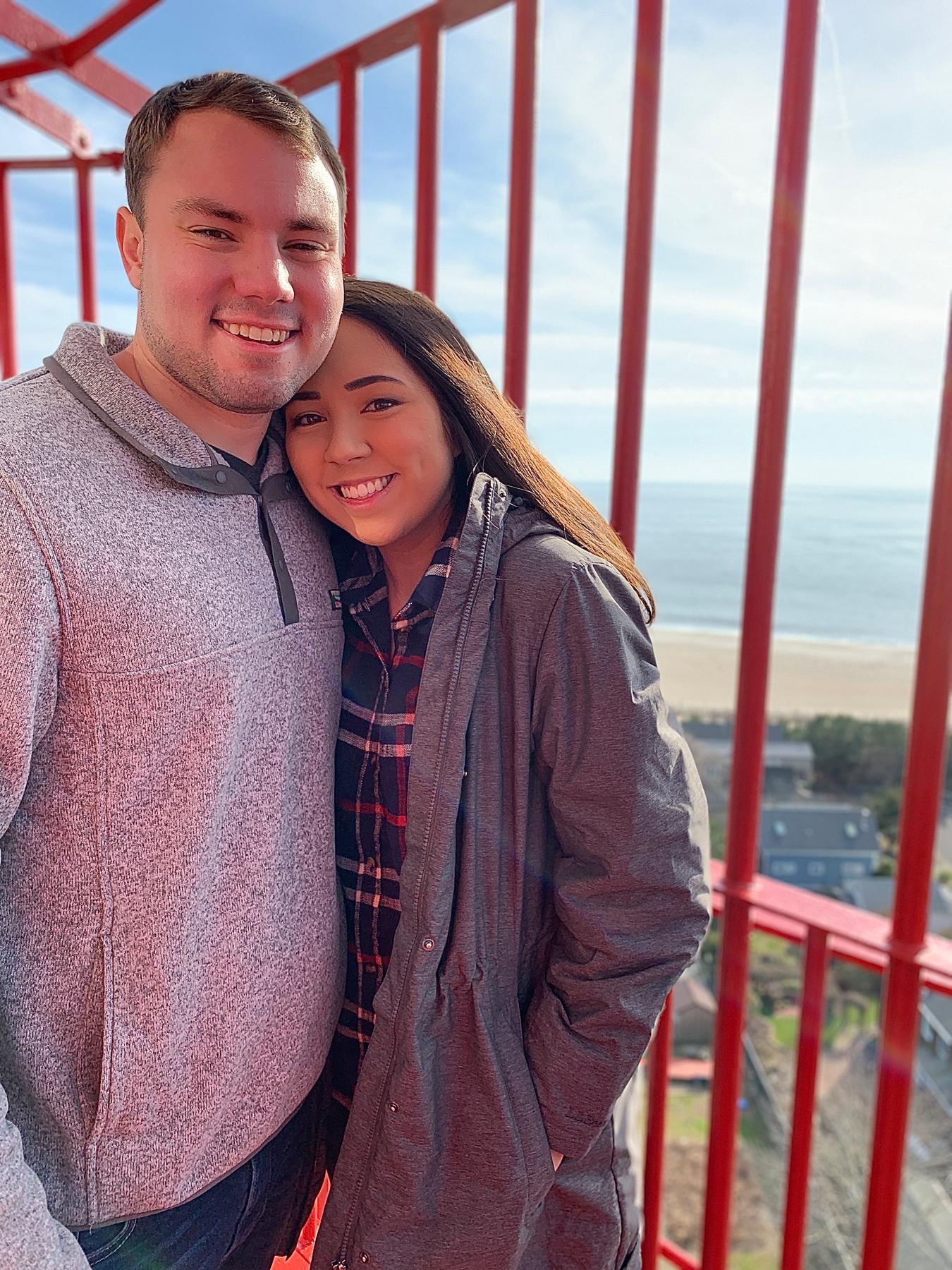 New Years in New Jersey 2018 - Trip up the Cape May lighthouse