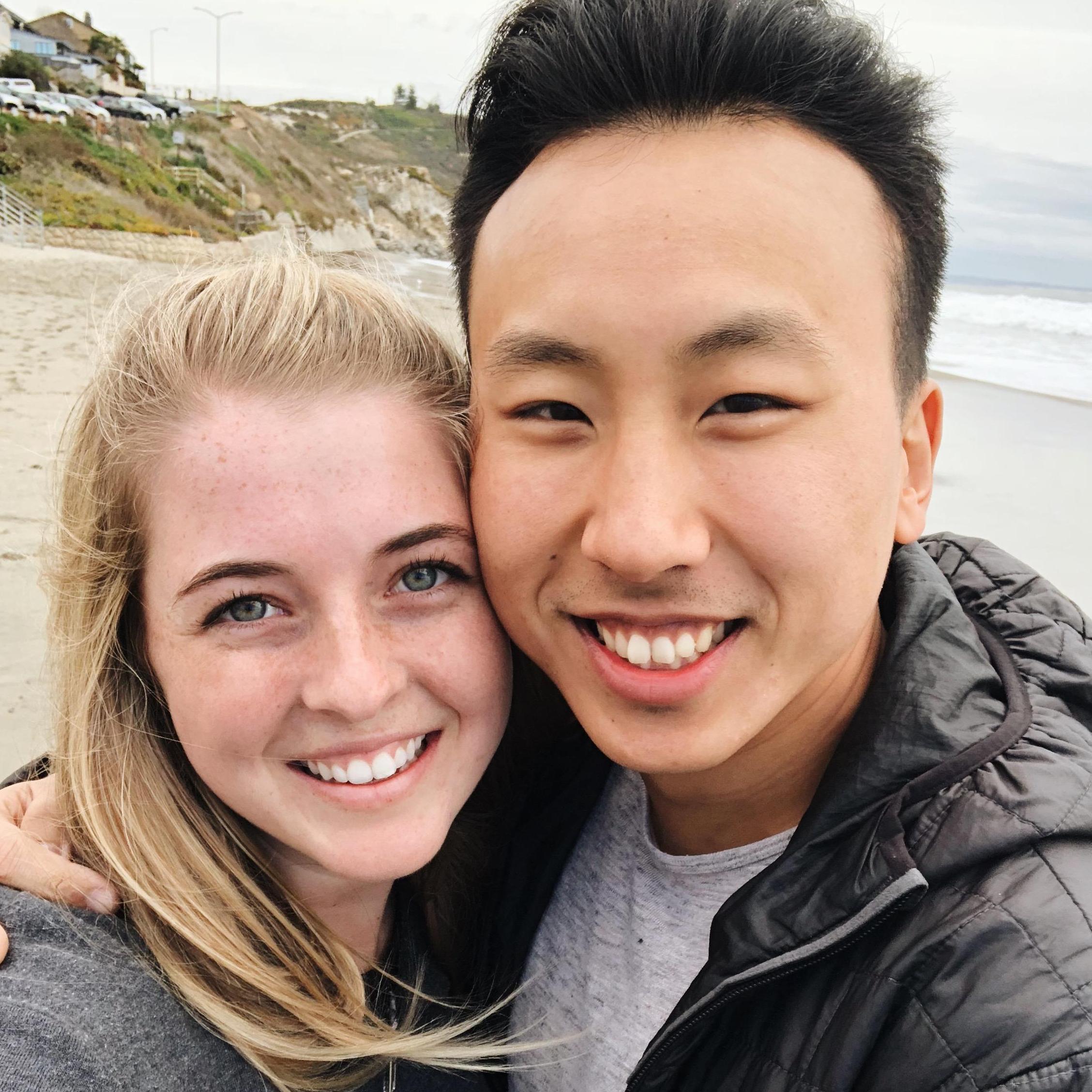 Our first (of many) trips down to SLO together! Tony showed me where he went to college :)