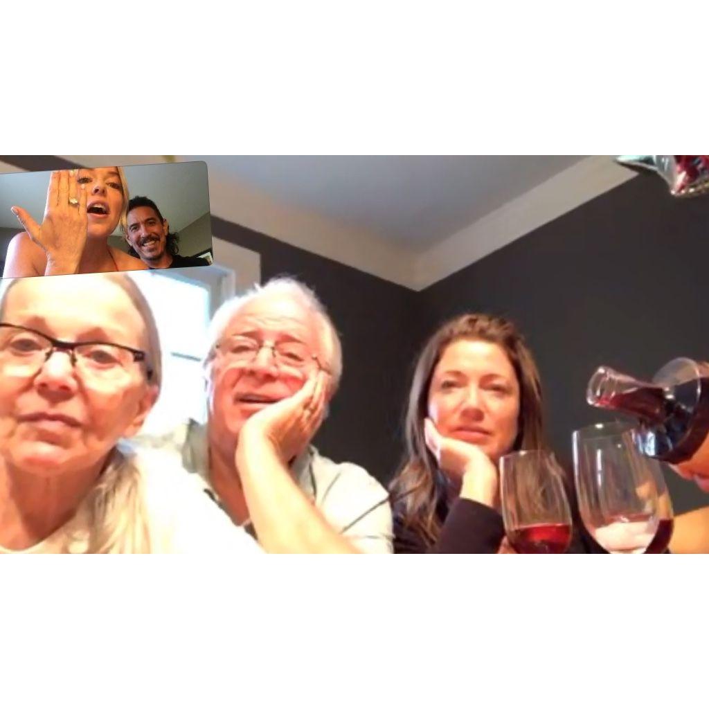 Alex and Jason tell the Wolfe's they're engaged over FaceTime, Part I