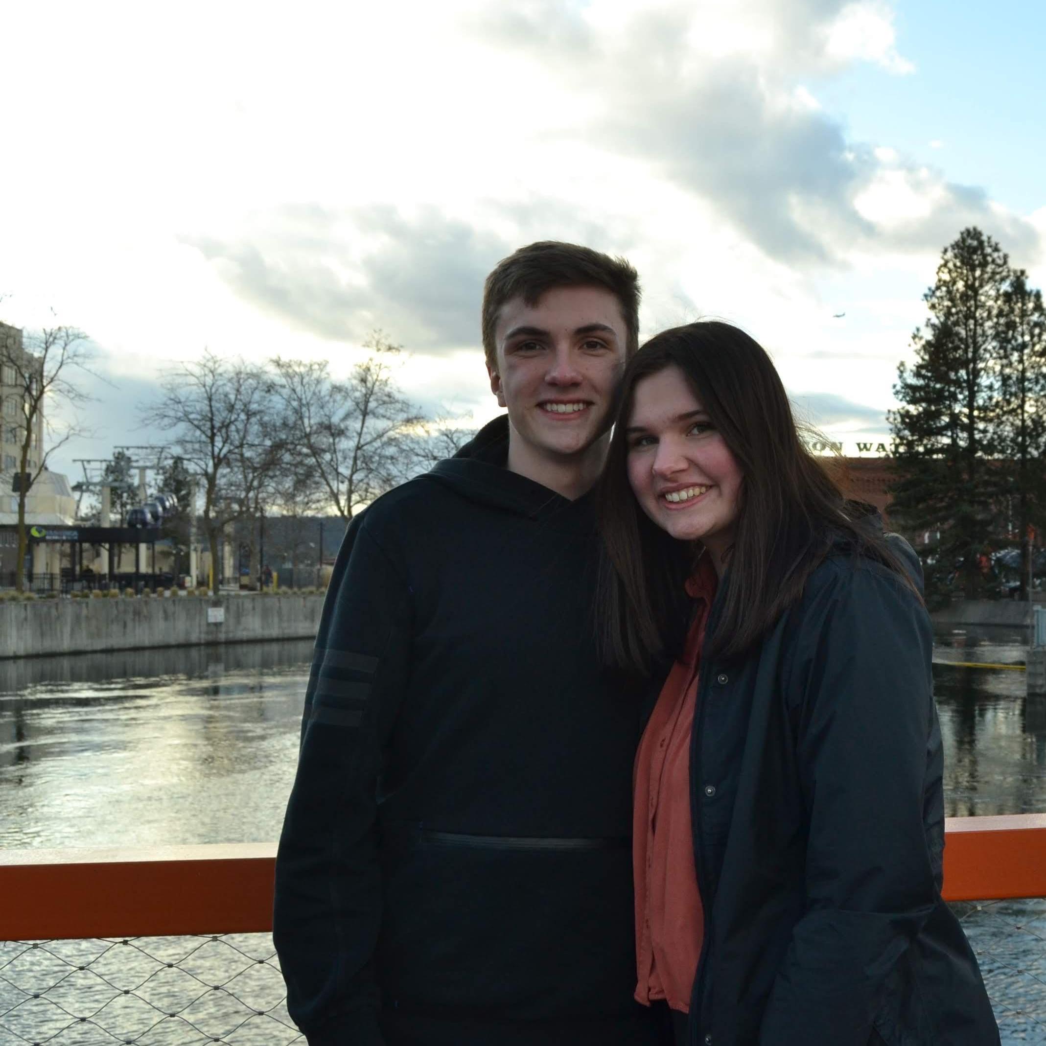 Rourke and Faith first photo together