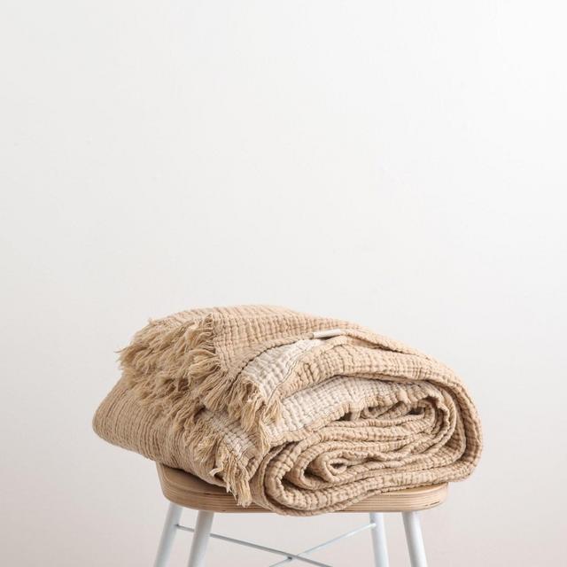 Soft cotton Blanket | Natural muslin...
