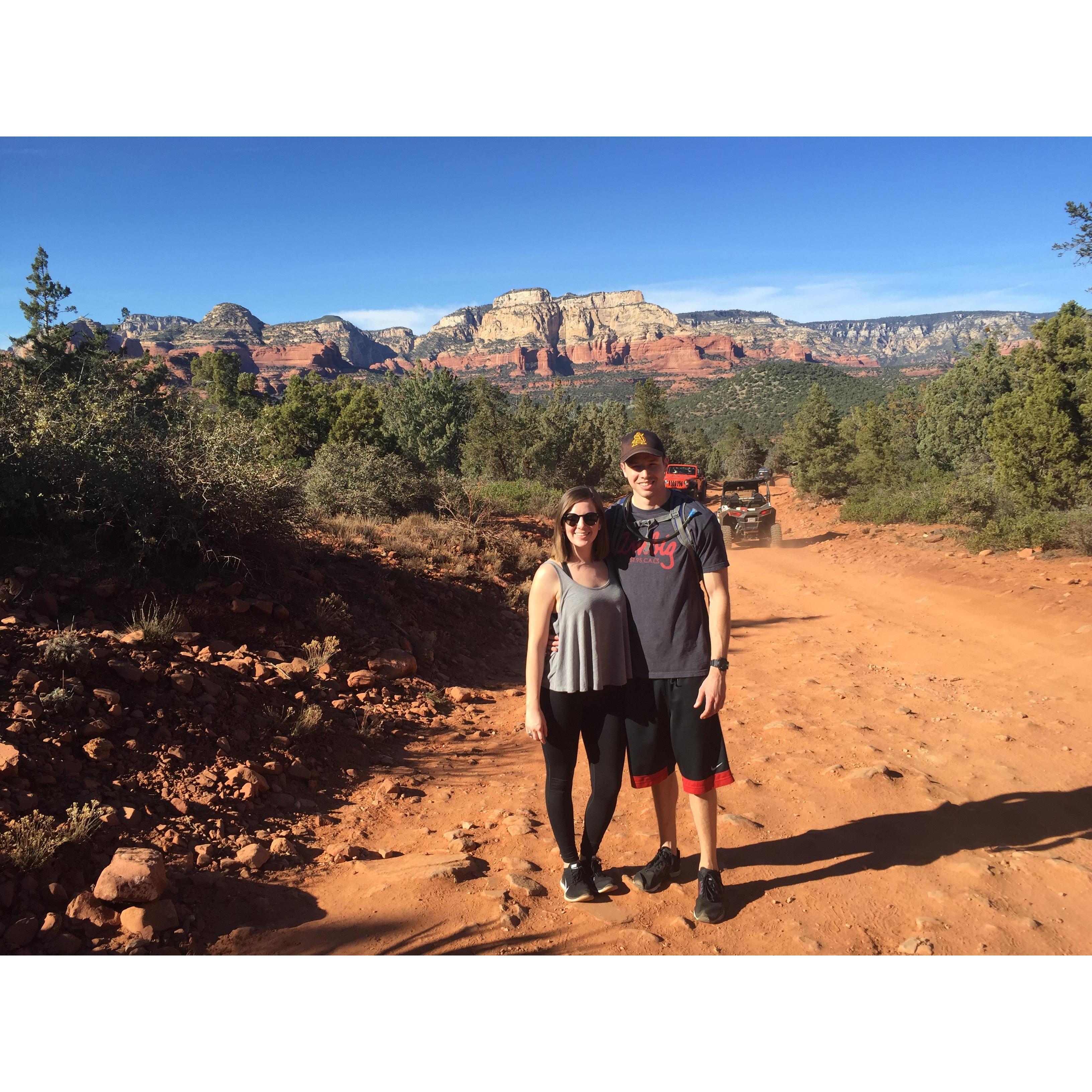 Our first Valentines Day in Sedona February 14th 2016