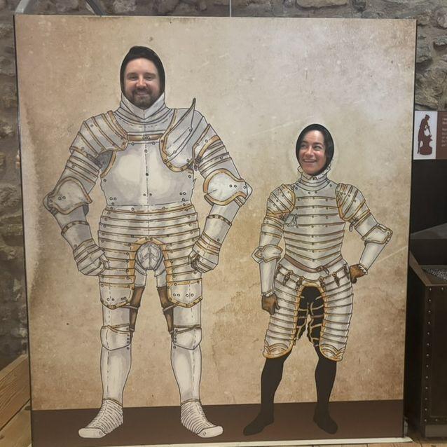 Us at the Tower of London