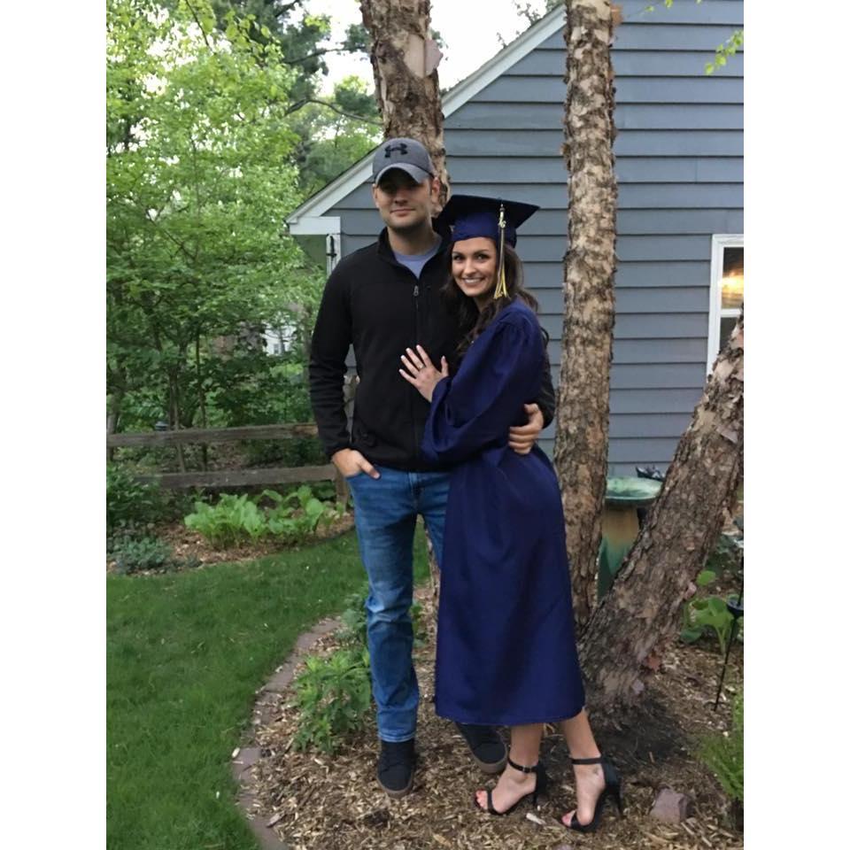Korinne's college graduation
