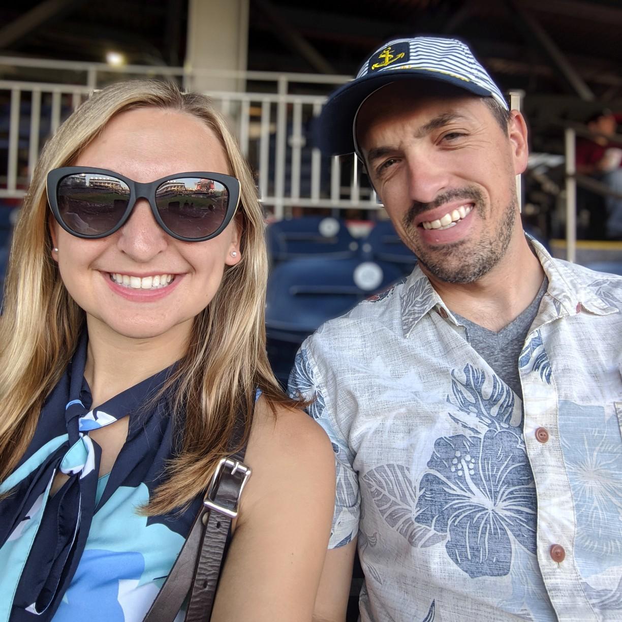 Take me out to the ball game! In our best Aloha casual