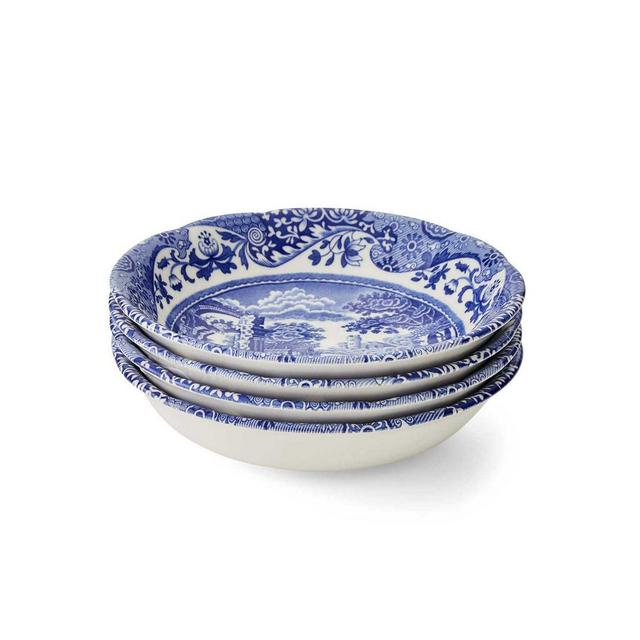 Spode Italian 6.5” Cereal Bowls, Set of 4