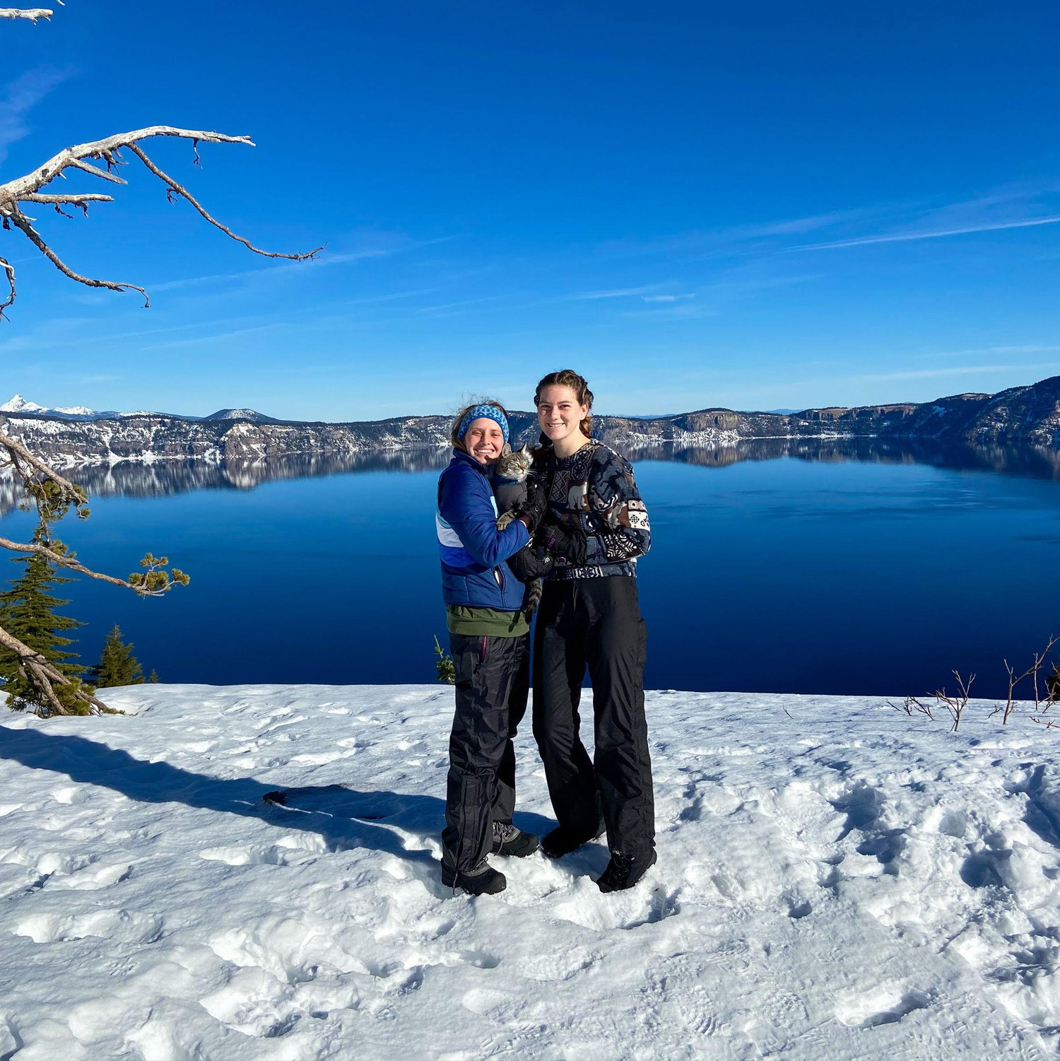 Crater Lake National Park with Iggy