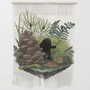 Tiny Sasquatch Wall Hanging | Small 11.25" x 15.5"Sale price