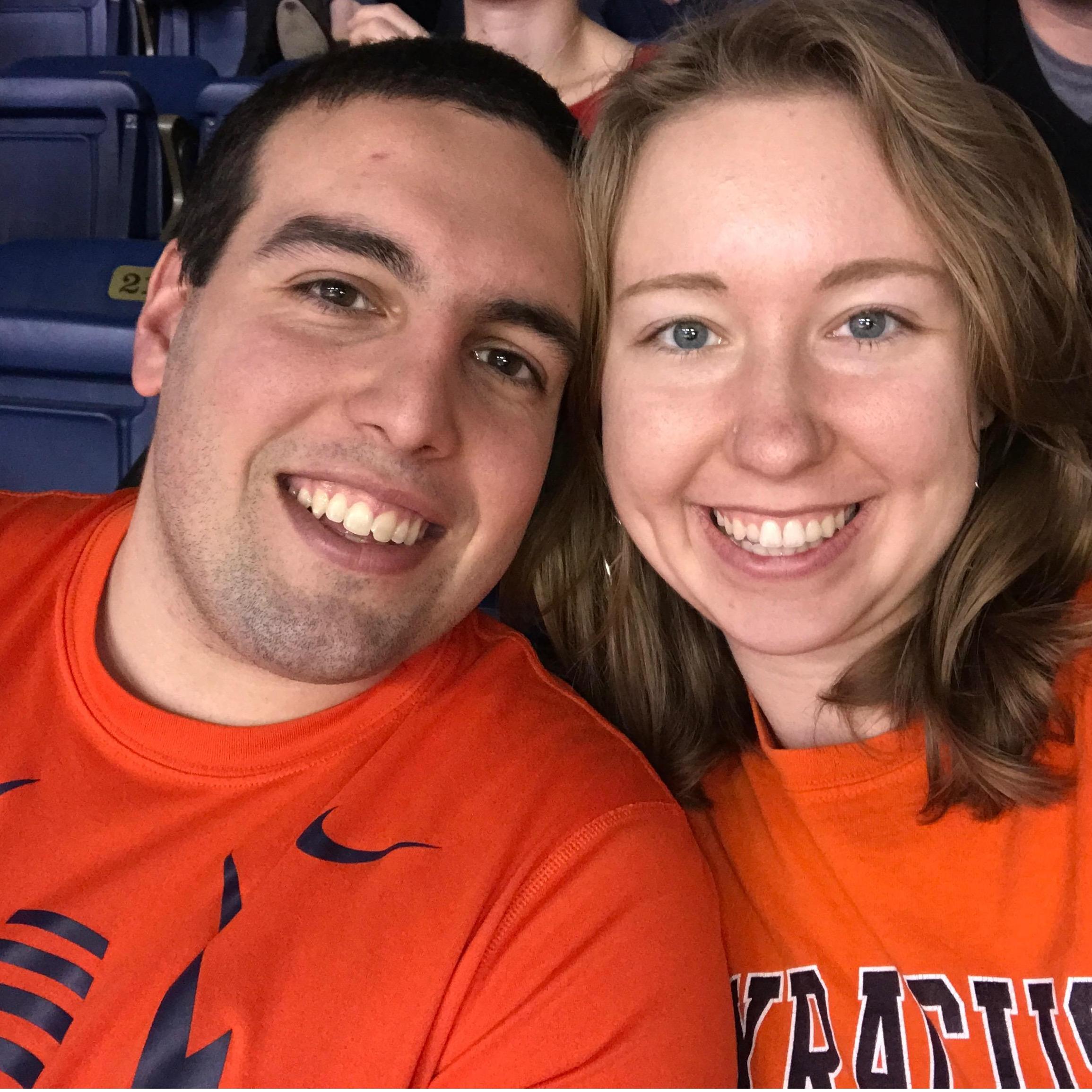 Syracuse basketball (playing Pittsburgh)!